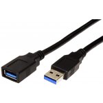 Roline 11.02.8977 USB 3.0 SuperSpeed kabel prodlužovací, USB3.0 A(M) - USB3.0 A(F), 0,8m, černý – Zbozi.Blesk.cz