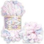 Alize Puffy Color 5864 růžová šedá – Sleviste.cz