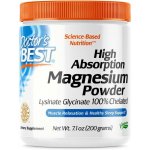 Doctor’s Best High Absorption Magnesium Powder 200 g – Hledejceny.cz