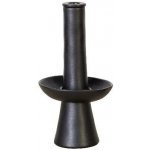 Váza s odkladačem 25cm|0,3L, LE JARDIN, černá|Sable noir|Costa Nova – Hledejceny.cz