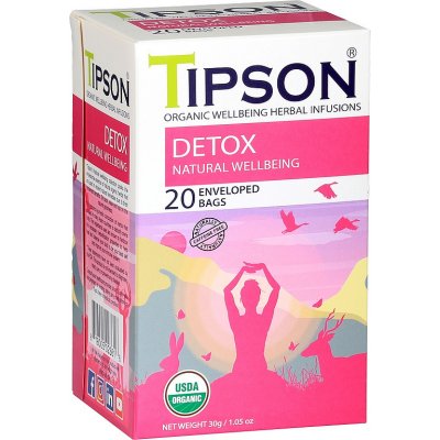 Tipson Bio Wellbeing Detox přebal 20 x 1,5 g – Zbozi.Blesk.cz