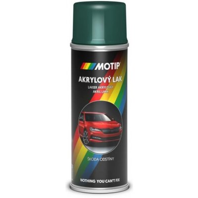 Motip sprej Škoda akrylový autolak 150 ml SD5281 zelená atol – Sleviste.cz