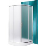 Roth Sanipro Line HOUSTON NEO/900, sklo matné, rám brillant, 90x90x190 cm N0649 – Zbozi.Blesk.cz