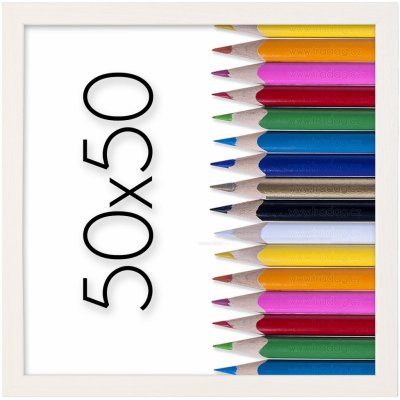 Tradag Rámeček Tosca bílý 50x50 – Zboží Živě