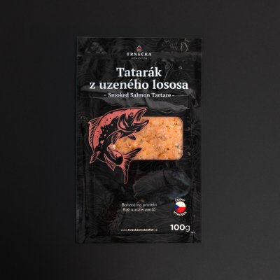 Trnečka Smoked Fish Tatarák z uzeného lososa 100 g – Zboží Dáma