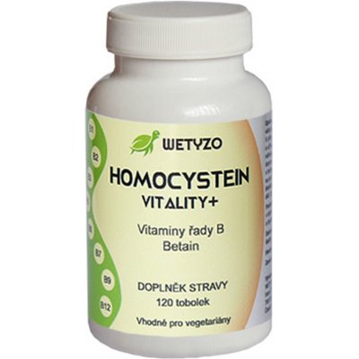 HCY Vitality Homocystein s Betainem 120 tablet – Sleviste.cz