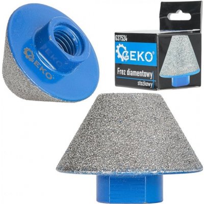 Diamantová fréza kuželová 20-48 mm, M14 na beton, keramiku, kámen - GEKO – Zboží Dáma