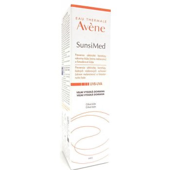 Avène Sun Sensitive ochranná emulze pro citlivou až alergickou pleť s vysokou UV ochranou 80 ml