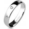 Prsteny Spikes USA OPR1198 dámský snubní prsten se 3mi zirkony OPR1198 4