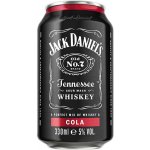 Jack Daniels & Cola 5% 0,33 l (plech) – Hledejceny.cz