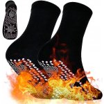 Wellife Samozahřívací masážní ponožky TOURMALINE 1 pár černé – Zboží Dáma