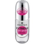 Essence Extreme Gel Gloss lesklý gelový krycí lak na nehty 8 ml – Zboží Dáma