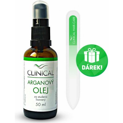 Clinical Arganový olej lisovaný za studena 50 ml – Zboží Dáma
