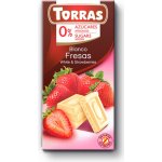 Torras Bílá s jahodami 75 g – Zboží Dáma
