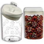 Trixie Plastový zásobník na krmivo a pamslky 1,5 l/12 x 17,5 cm – Zboží Dáma