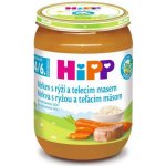 HiPP Bio Mrkev s rýží a telecím masem 190 g – Zboží Dáma