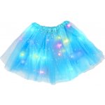 Kids World LED svítící sukně Glow Princess modrá – Zboží Dáma