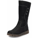 Rieker polokozačky černé Y3466-00 – Zboží Mobilmania