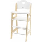 VIGA PolarB Jídelní židlička Bílá Dřevěná – Zboží Dáma