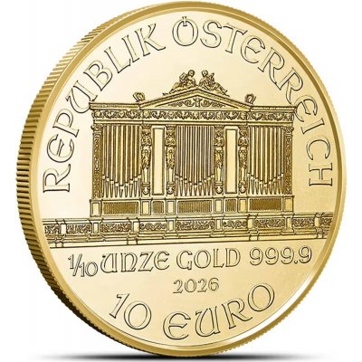 Wiener Philharmoniker 2026 zlatá mince 1/10 oz – Hledejceny.cz