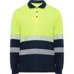 Roly pánské reflexní polo triko HV9316 Navy Blue 55 S