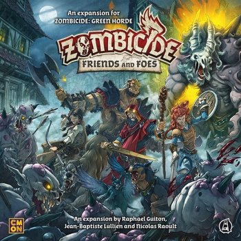 Cool Mini Or Not Zombicide Green Horde Friends and Foes