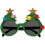 Folat Párty brýle Vánoční stromeček a Santa 2 ks – Zboží Mobilmania
