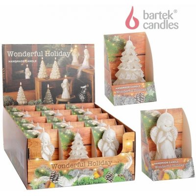 Bartek Candles Vánoční vosková figurka kouzelné svátky 95 g – Zbozi.Blesk.cz