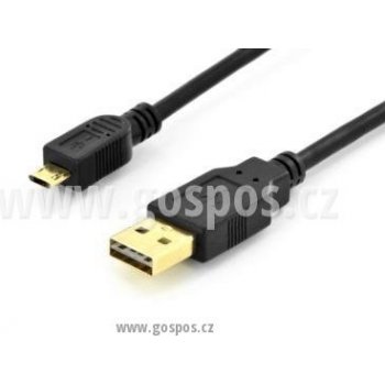 Assmann AK-300122-010-S USB 2.0, USB A M (plug)/microUSB B M (plug), 1m