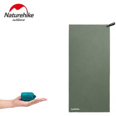 Naturehike rychleschnoucí osuška 128 x 80 cm 100g - olivová NH19Y002-J – Zboží Dáma