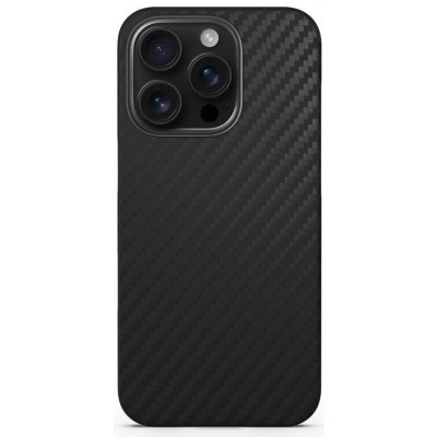 Spello Carbon+ magnetický kryt iPhone 16 - černá 90810191300004 – Zboží Mobilmania