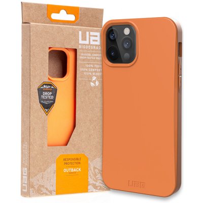 Pouzdro UAG Outback Apple iPhone 12 Pro Max - kompostovatelné - oranžové