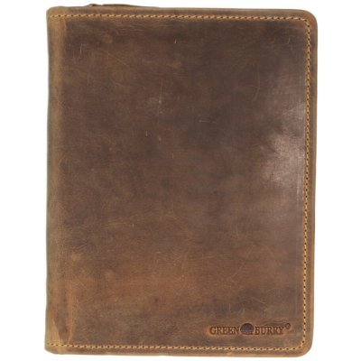 GREENBURRY Kožený organizér A5 Nora 1633-25 hnědý – Zboží Živě