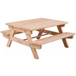 Bigjigs Toys Drevená pikniková lavička pre bábiky – Sleviste.cz