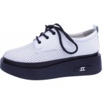 EFFE TRE SHOES Boty 130 bíé dámské kožené polobotky – Zboží Dáma