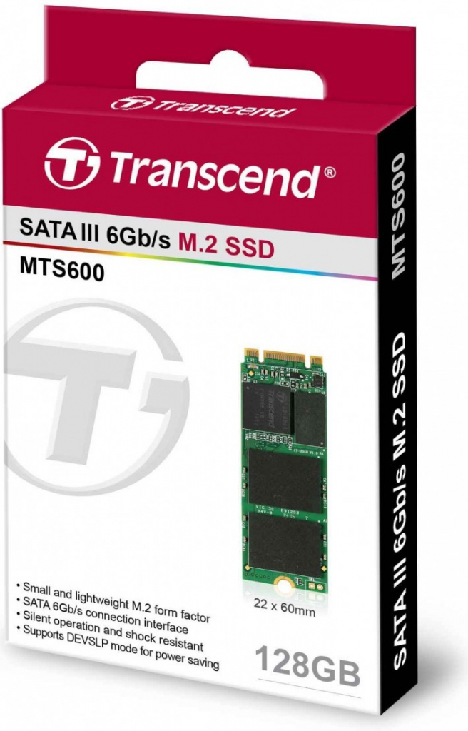 Transcend 2260 128GB, TS128GMTS600
