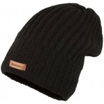 Sherpa beanie Mono zimní čepice černá – Sleviste.cz