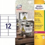 Avery Zweckform Etikety odolné vůči počasí 99,1x42,3mm – Zboží Dáma