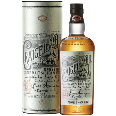 Craigellachie 13y Bas Armagnac 46% 0,7 l (tuba) – Hledejceny.cz