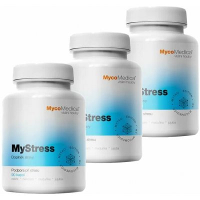 MycoMedica MyStress 3 x 90 kapslí – Hledejceny.cz
