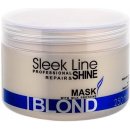 Vlasová regenerace Stapiz Sleek Line Blond Mask 250 ml