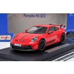 Maisto Porsche 911 GT3 992 2022 Červená 1:18 – Zboží Mobilmania