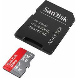 SanDisk microSDHC 16 GB UHS-I U1 SDSQUAR-016G-GN6MA