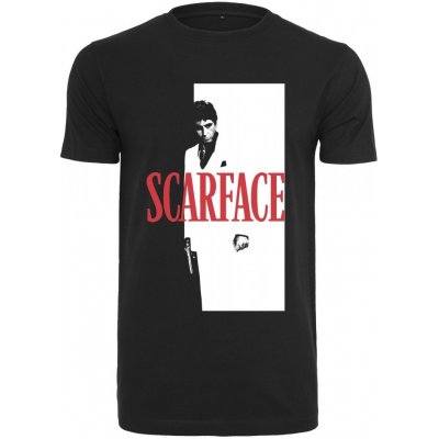 Merchocode Scarface Logo Tee Černé