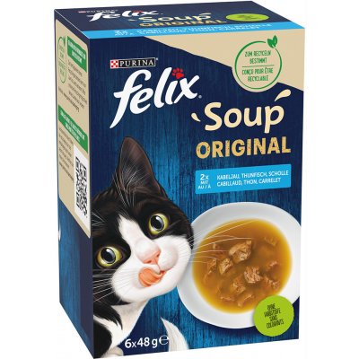 Felix polévky rybí výběr 12 x 48 g – Zboží Mobilmania