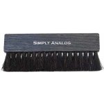 Simply Analog Anti static Wooden Brush Cleaner S/1 Black – Zboží Živě