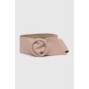 Pásek Answear Lab Kožený pásek dámský růžová F550.HWK