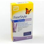 FreeStyle Optium beta-ketone testovací proužky 10 ks – Sleviste.cz