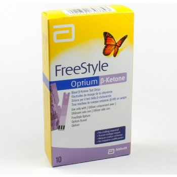 FreeStyle Optium beta-ketone testovací proužky 10 ks