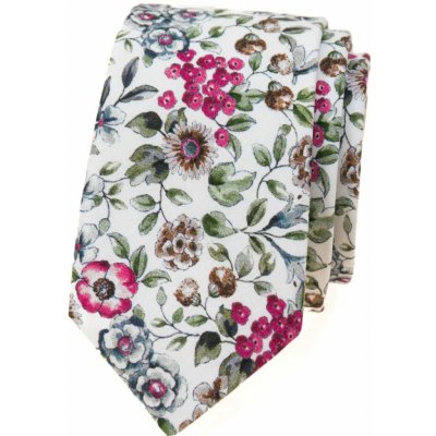 Bavlněná kravata s jarním motivem – Hledejceny.cz
